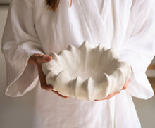 Charger l'image dans la galerie, Centre de Table Décoratif Céramique Blanche