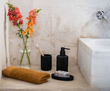 Charger l'image dans la galerie, Porte Savon Résine Noire Mat