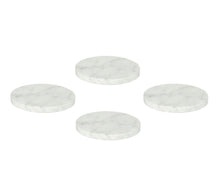 Charger l'image dans la galerie, Sous Verres Marbre Blanc