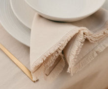 Charger l'image dans la galerie, Nappe en Lin à Frange
