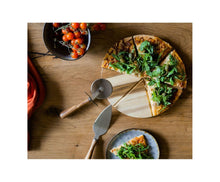 Charger l'image dans la galerie, Planche à Découper en Bois et Coupe Pizza
