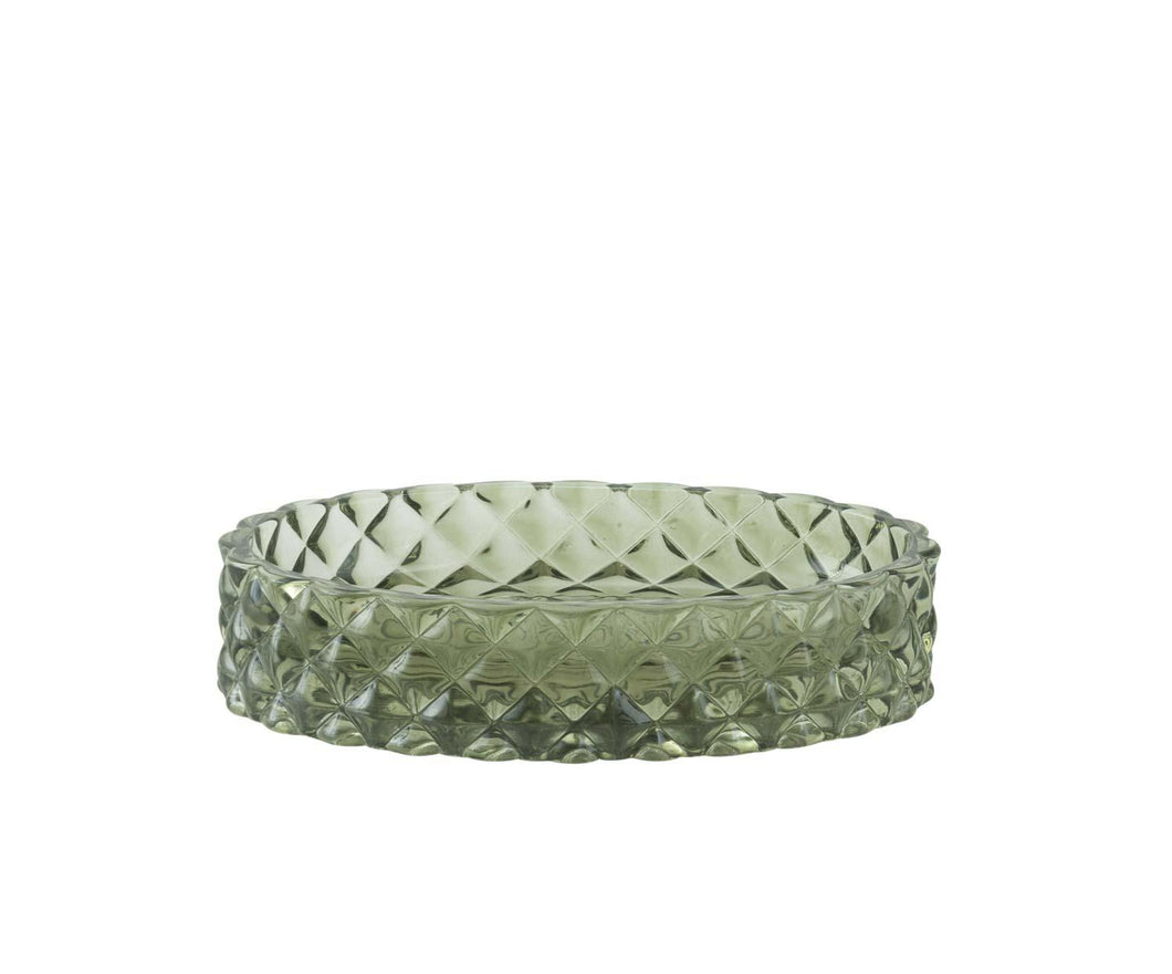 Porte Pain Savon Diamant Vert