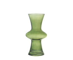 Vase en Verre Vert