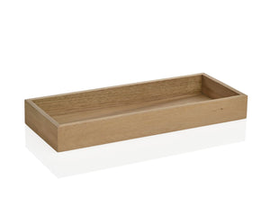 Plateau en Bois Marron