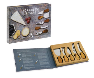 Coffret de 5 couteaux à fromage gourmands