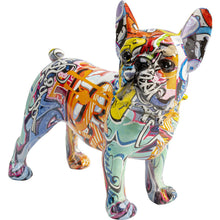 Charger l'image dans la galerie, Déco bouledogue graffiti 25cm
