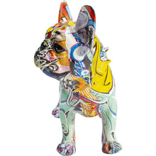 Charger l'image dans la galerie, Déco bouledogue graffiti 25cm
