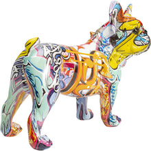 Charger l'image dans la galerie, Déco bouledogue graffiti 25cm
