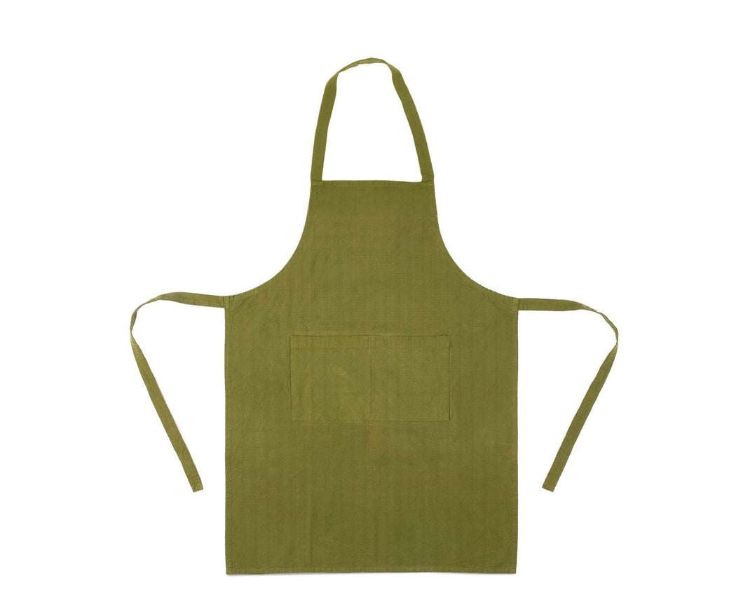 Tablier de Cuisine Coton Vert