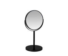 Charger l&#39;image dans la galerie, Miroir Noir Mat Grossissant 5x
