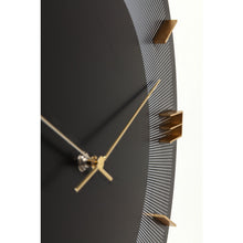 Charger l'image dans la galerie, Horloge murale noire
