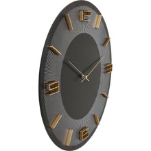 Charger l'image dans la galerie, Horloge murale noire
