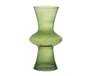 Vase en Verre Vert