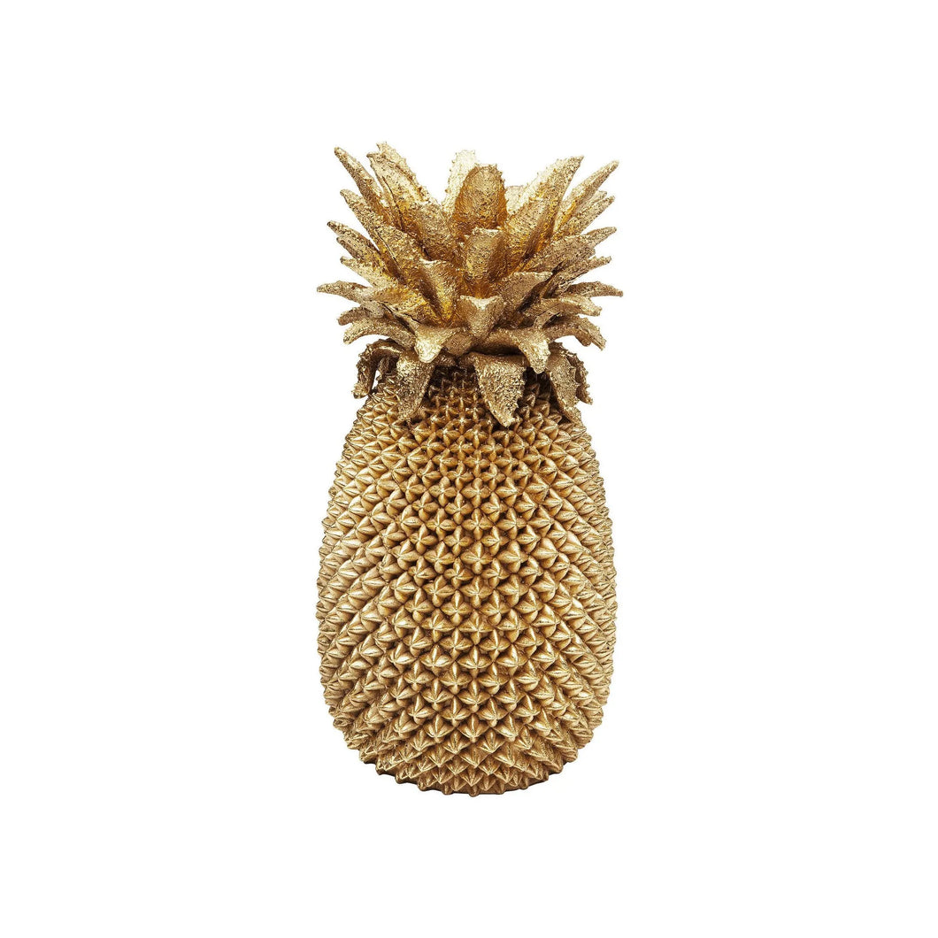 Vase Ananas Doré